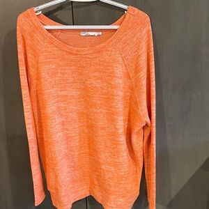Prana Orange Long Sleeve Top
